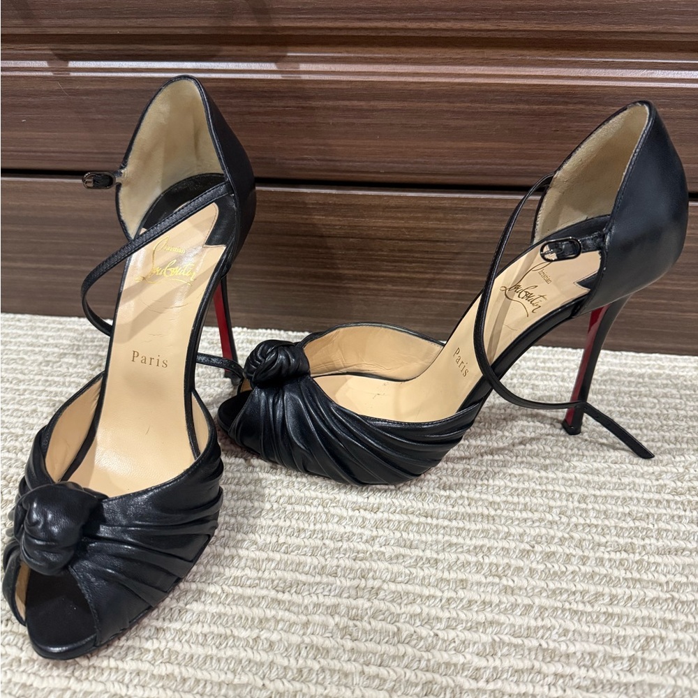 Christian Louboutin Black Women's Heels